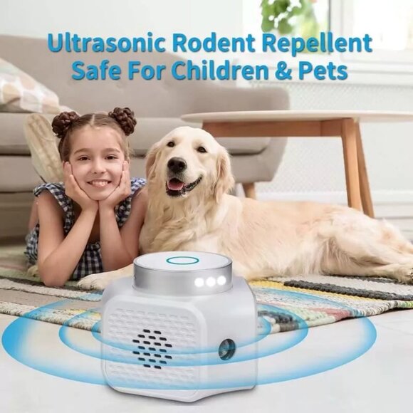 NEW!! 4-in-1 Ultrasonic Rodent Repellent Pest Repeller Deterrent - Unopened Box! - Picture 7 of 11